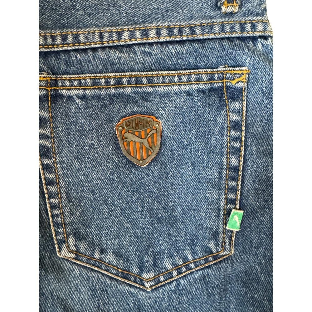 🔥Vintage Y2K Puma Mom Jeans High Rise Dark Wash‎ Size 29 - Picture 5 of 9